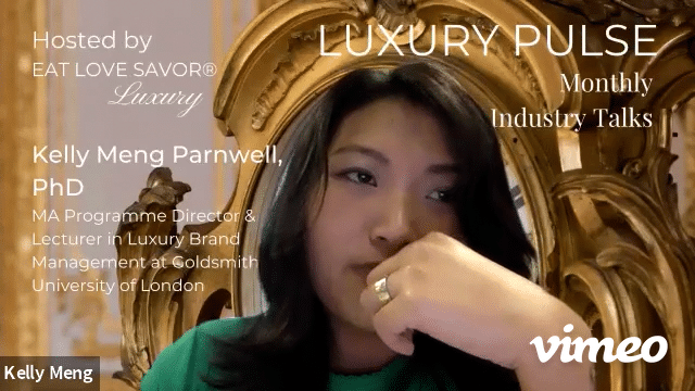 Load video: EAT LOVE SAVOR® Luxury Pulse, Industry Talks: Luxury Mindset, Culture and Communications, Part 1.
